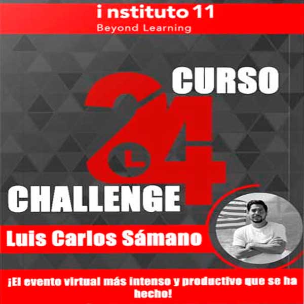 Curso 24 Challenge Evento – Luis Carlos Sámano