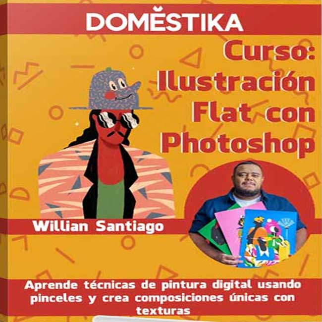 Curso Ilustración Flat con Photoshop – Domestika
