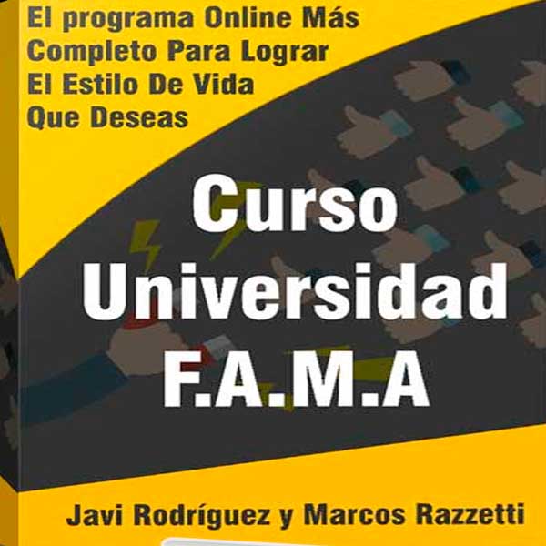 Curso Universidad FAMA – Javi Rodríguez y Marcos Razzetti