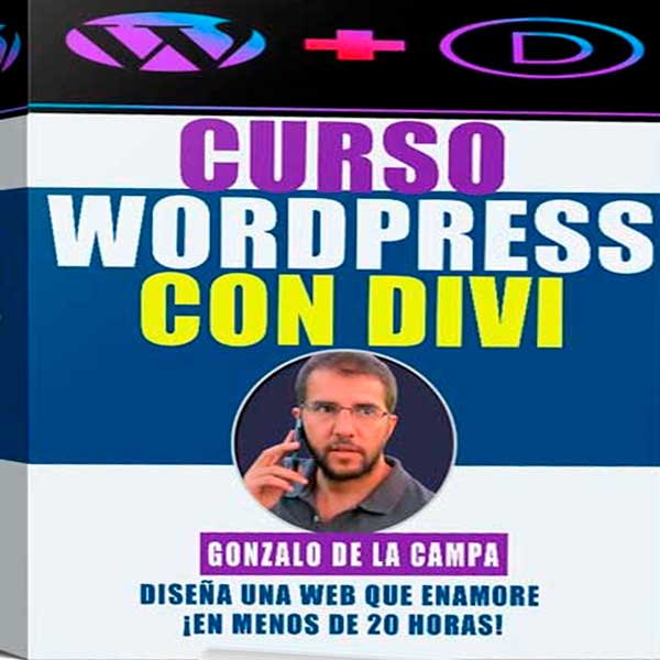 Curso WordPress con DIVI – Gonzalo de la Campa