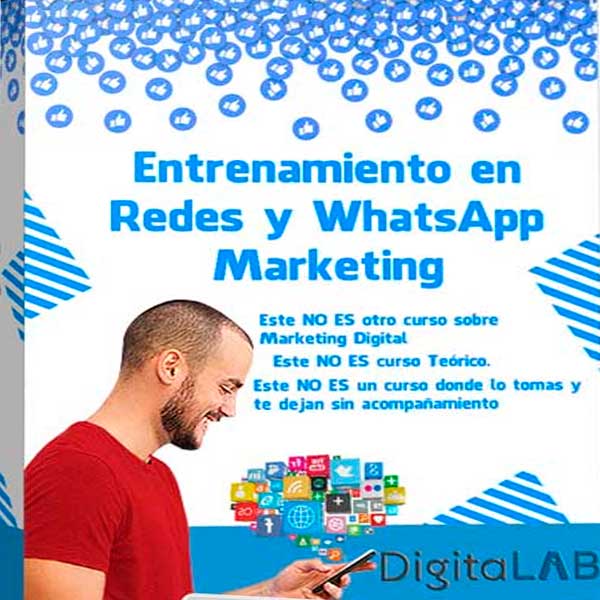 Entrenamiento en Redes y WhatsApp Marketing