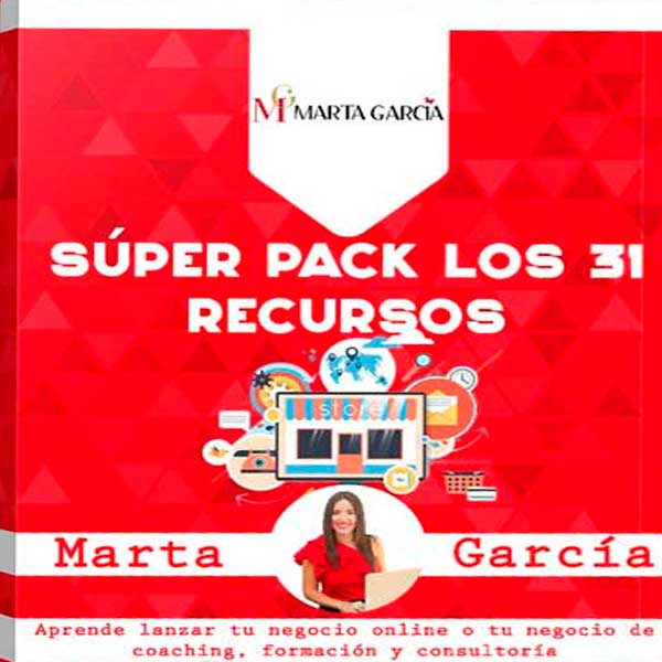 Súper Pack Los 31 Recursos – Marta García